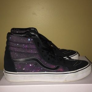 Galaxy print vans